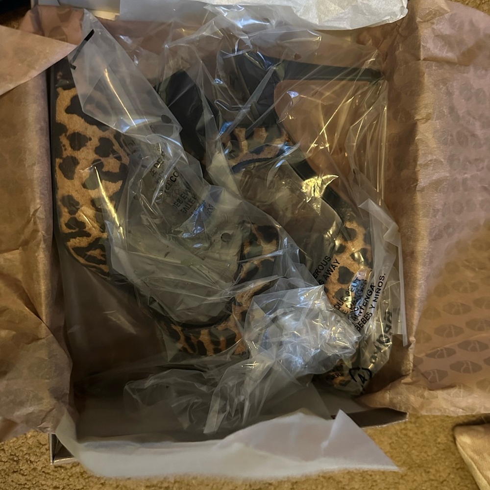 Franco Sarto Leopard Heels